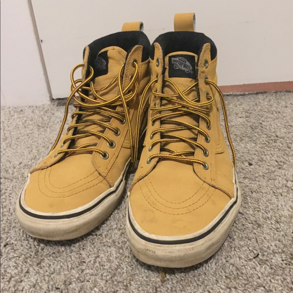 Vans High Top Tan Shoes